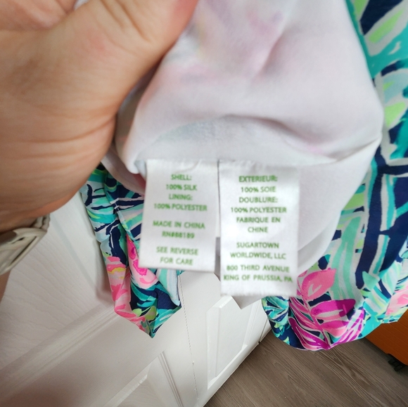 Lilly Pulitzer Pastel Patterned Top - Picture 7 of 7